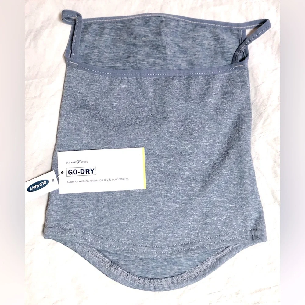 OLD NAVY Active kids Go-Dry Neck Gaiter blue/gray color Size S-M NWT